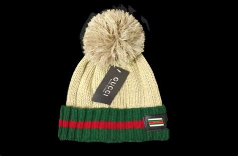 gucci hat knitted pom pom|gucci beanies.